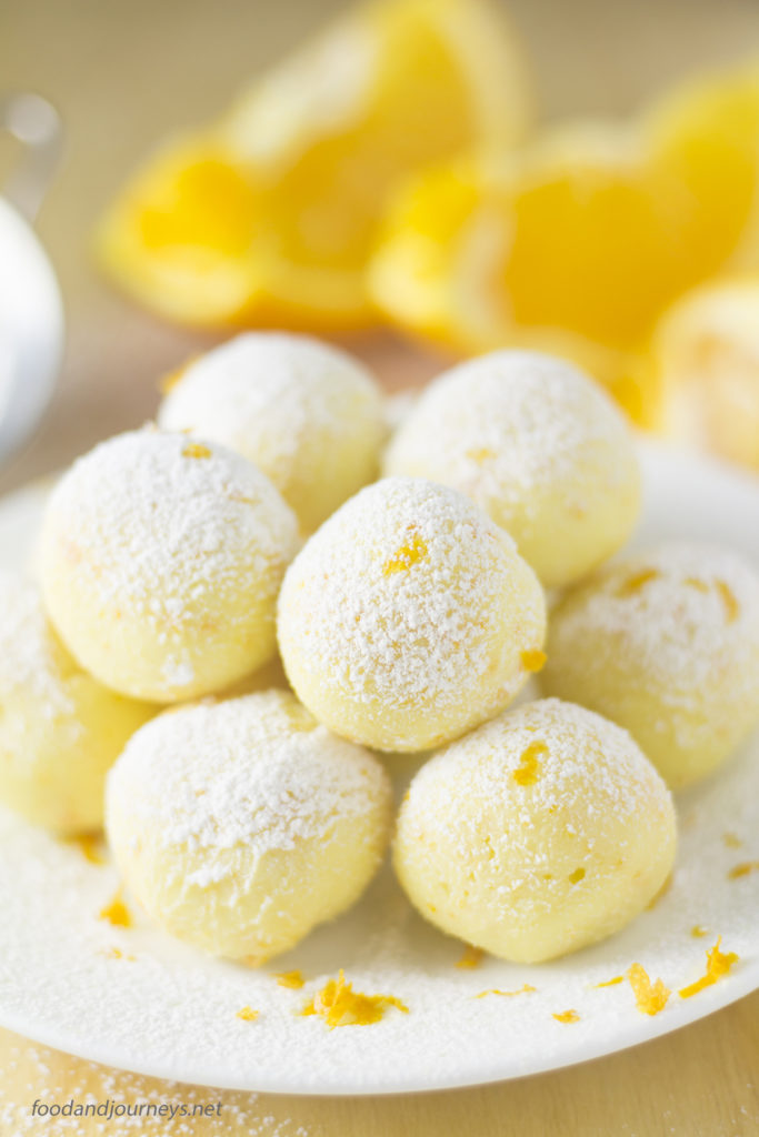 White Chocolate Orange Truffles Food and Journeys®