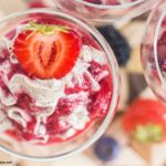 Coffee Ricotta with Berry Compote Pic