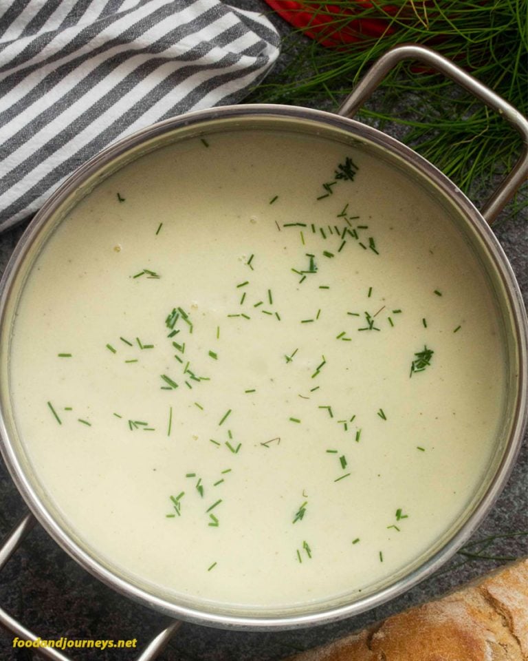 French Cauliflower Soup Food and Journeys®