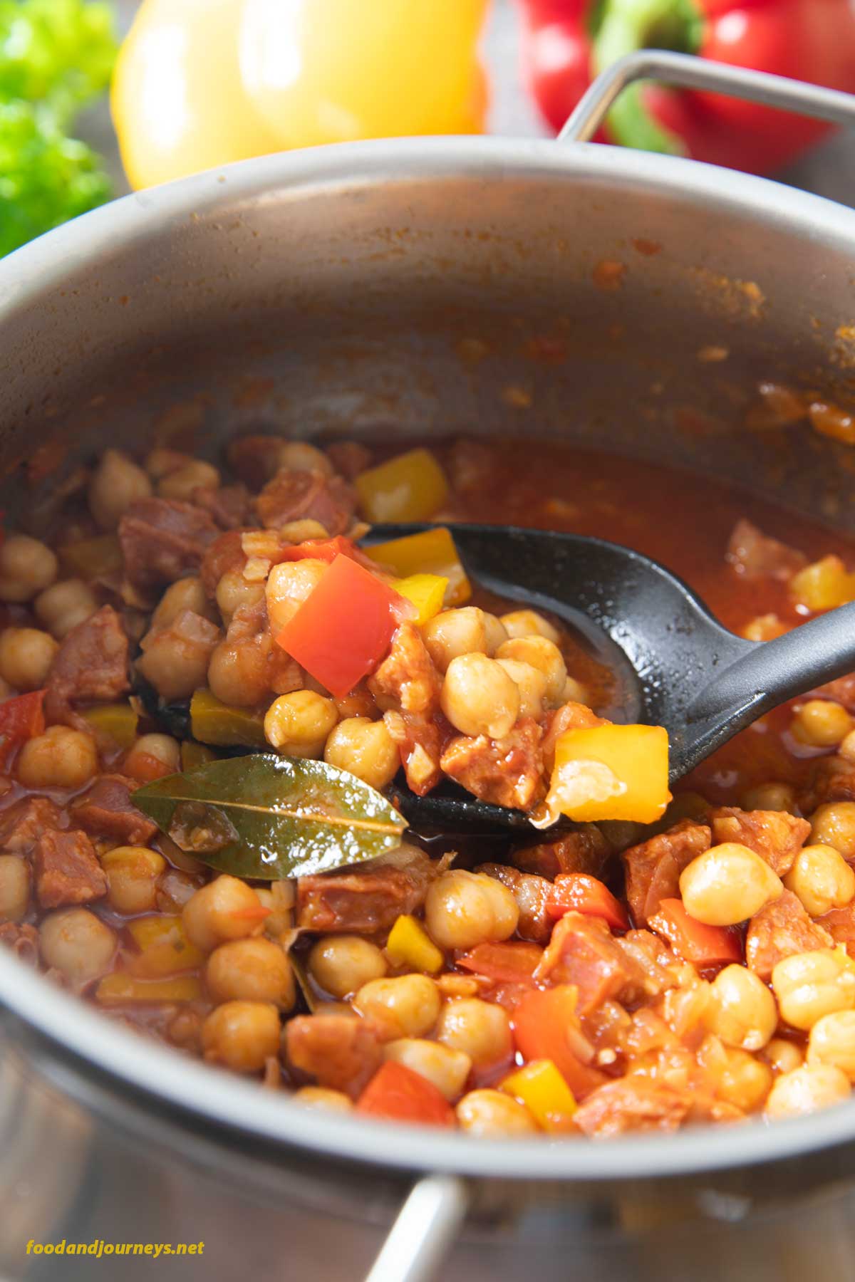 Spanish Chorizo and Chickpea Stew Food and Journeys