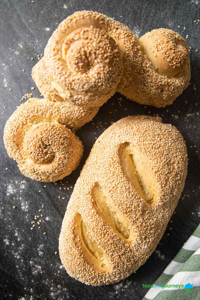 Semolina Bread with Sesame Seeds (Pane Siciliano) Food and Journeys®