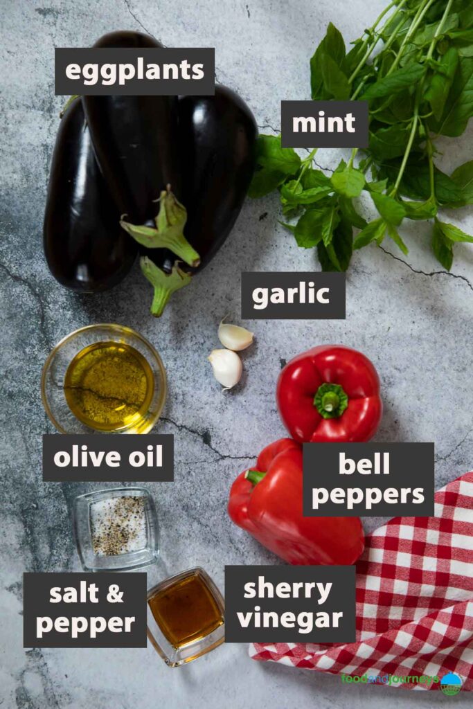 Spanish Marinated Eggplant and Peppers Food and Journeys®