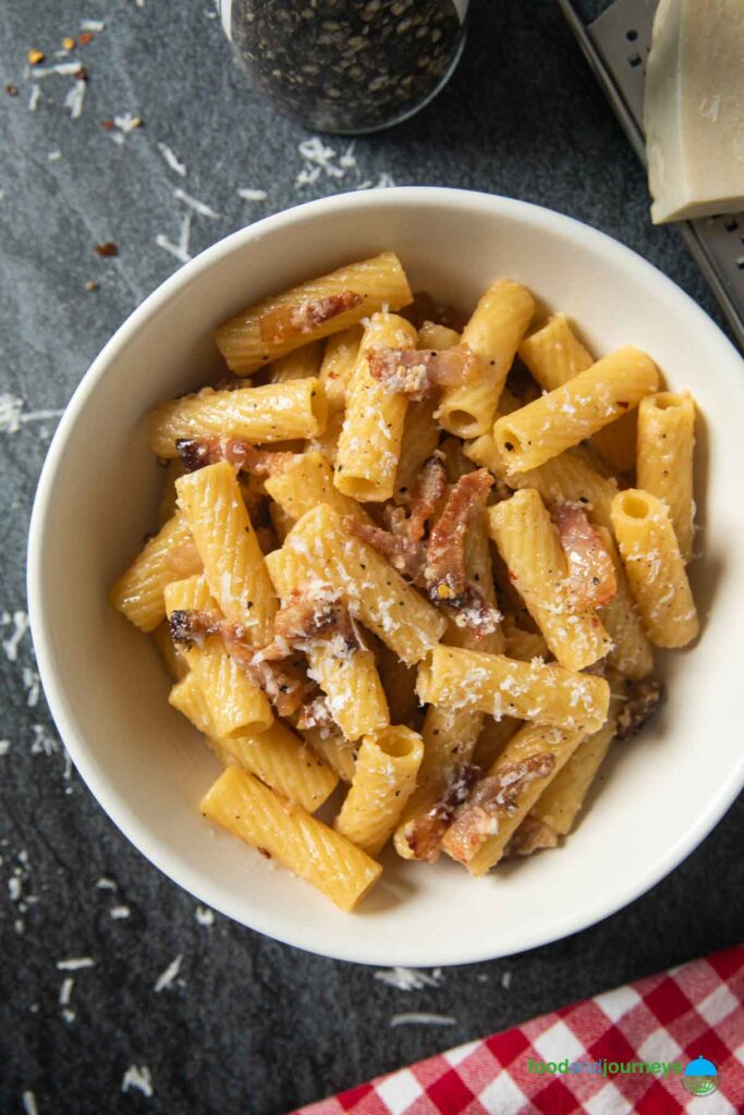 Pasta alla Gricia (Guanciale Pasta) Food and Journeys®