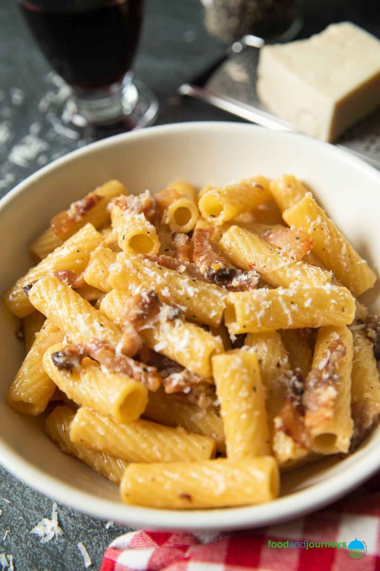 Pasta alla Gricia (Guanciale Pasta) Food and Journeys®
