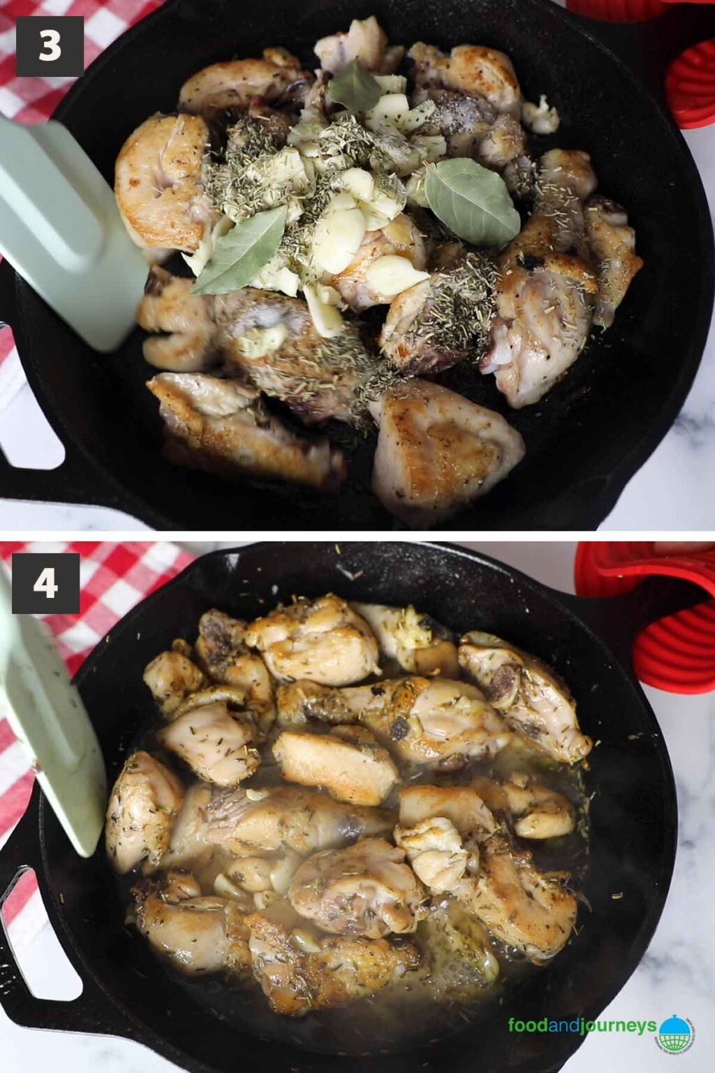 Spanish Garlic Chicken (Pollo Al Ajillo) Food and Journeys®