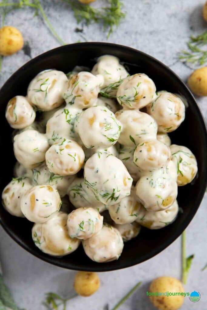 Swedish Dill Potatoes (+ Dill Cream Sauce!) Food and Journeys®