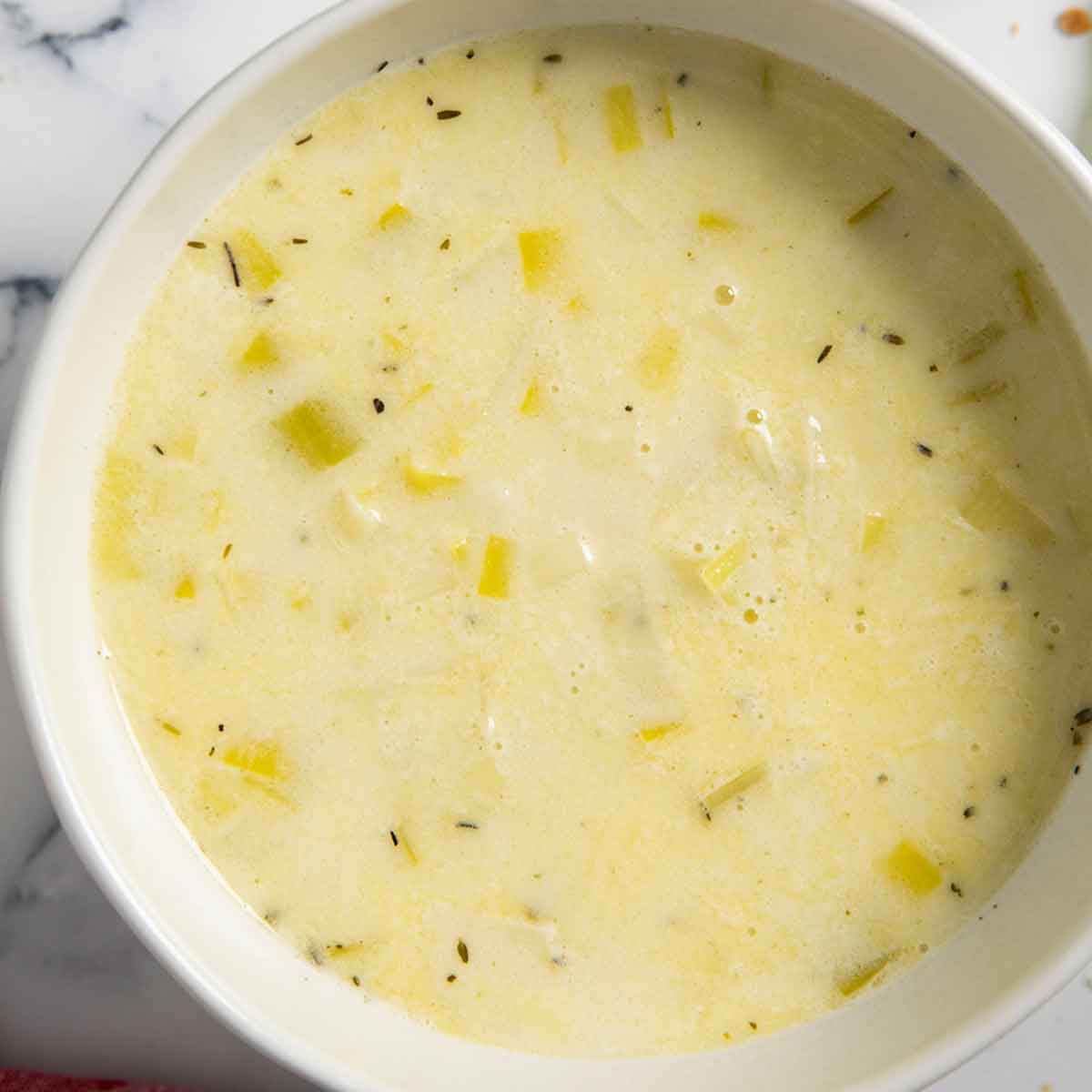 German Leek Soup Recipe-image