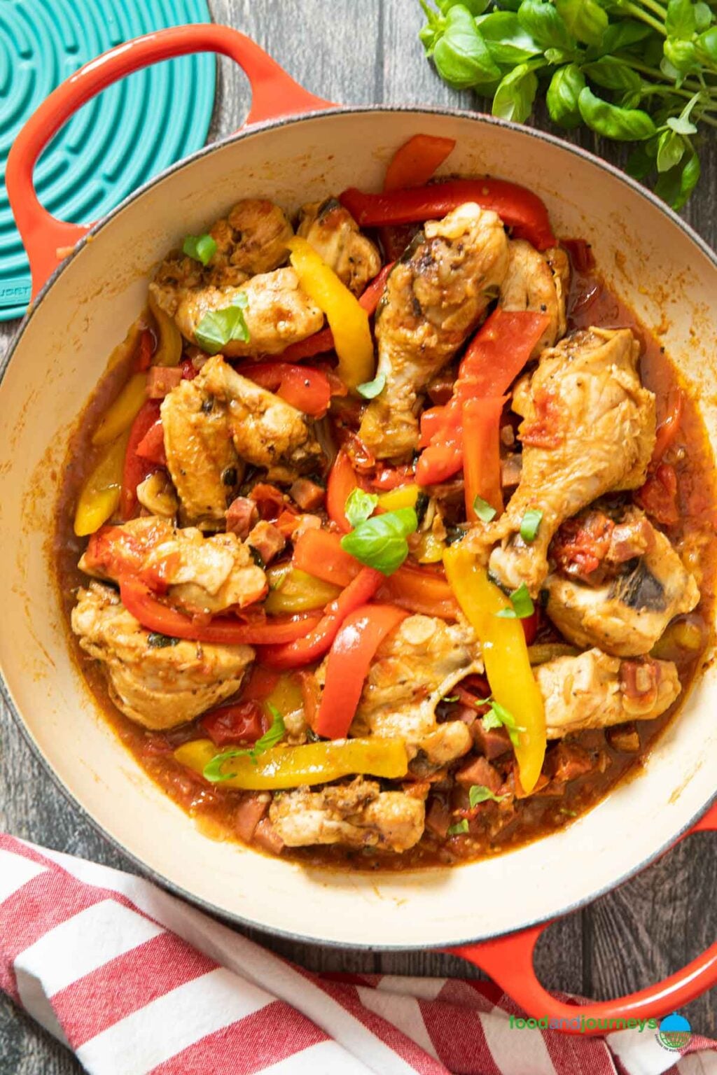 Roman-Style Chicken (Pollo alla Romana) - Food and Journeys®