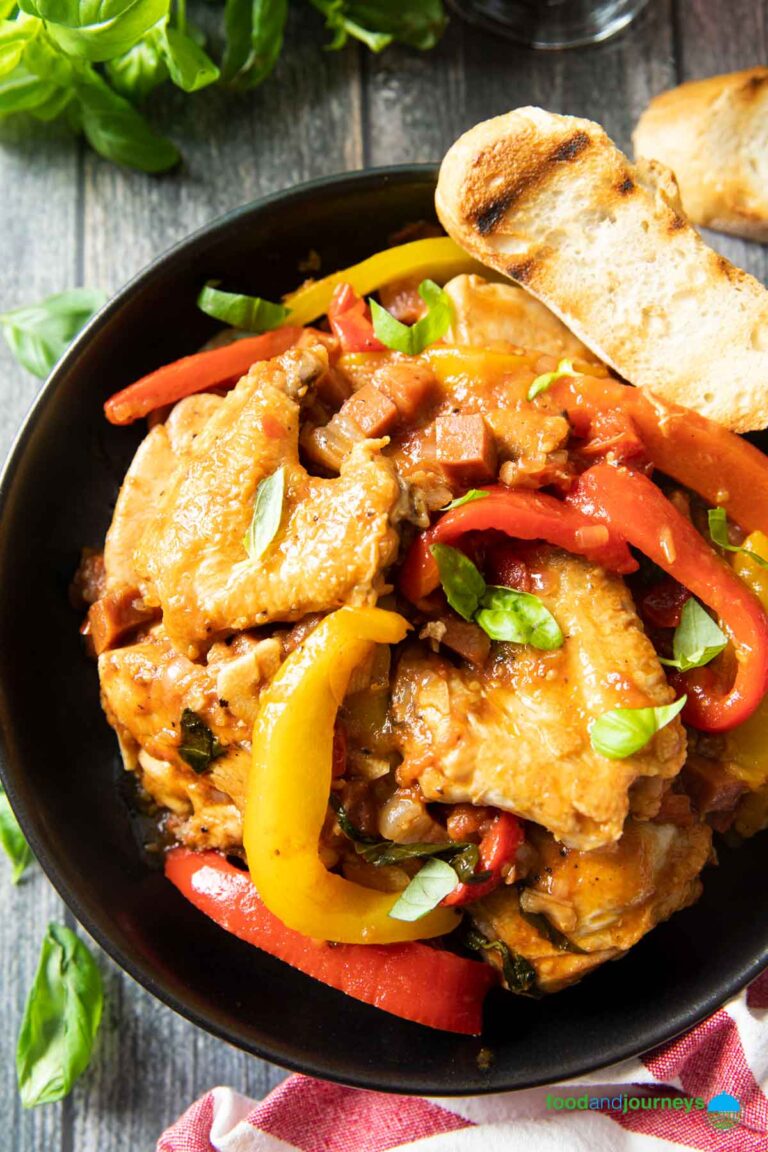 Roman-Style Chicken (Pollo alla Romana) - Food and Journeys®