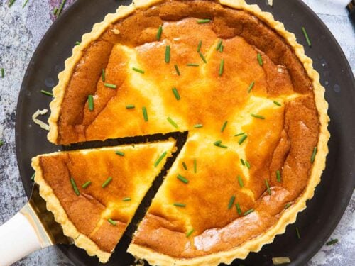 Swedish Cheese Pie Recipe (Västerbottenostpaj)